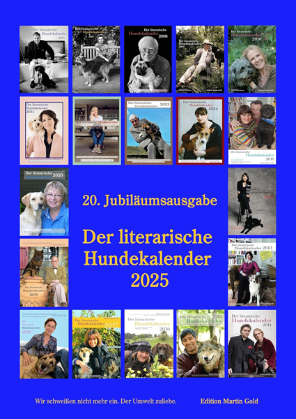 Buchtipp: Der literarische Hundekalender 2025